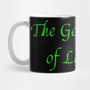 The Gentlemen of Leisure. Green Mug